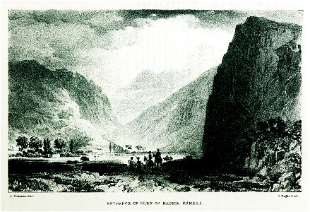 Entrance of glen of Haghia Roumeli - Pashley Robert - 1837