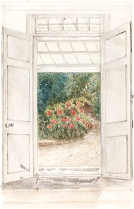 Entrance to The Spot. from door of Anteroom - 15th July 1854, da Coleção Brasiliana Iconográfica