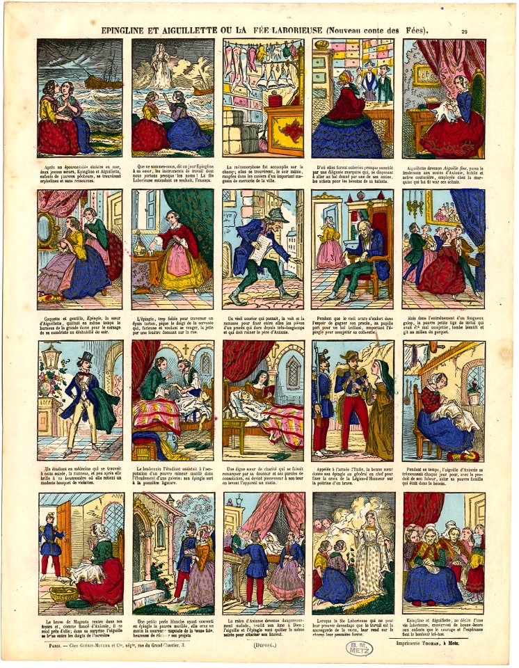 Epingline et Aiguillette ou la fée laborieuse - nouveau conte des fées FIE IPO 049