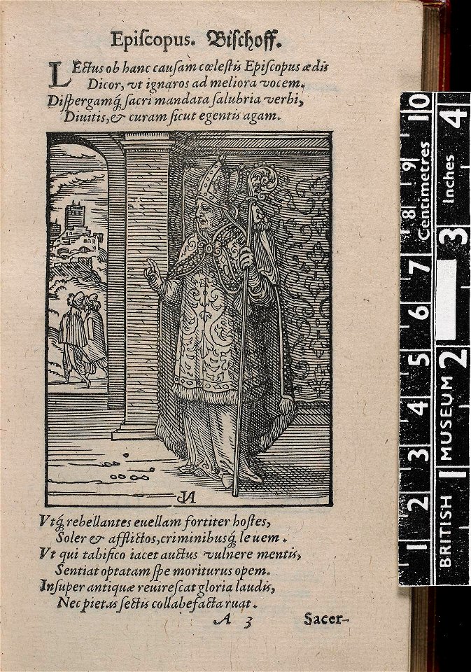 Episcopus. Bischoff. (The Bishop) (BM 1904,0206.103.4)