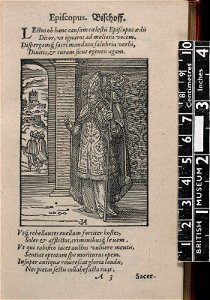 Episcopus. Bischoff. (The Bishop) (BM 1904,0206.103.4)