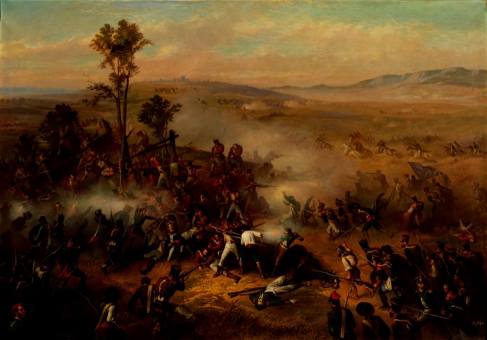 Episodio de la batalla de Bailén, de Ricardo Balaca (Museo del Prado)