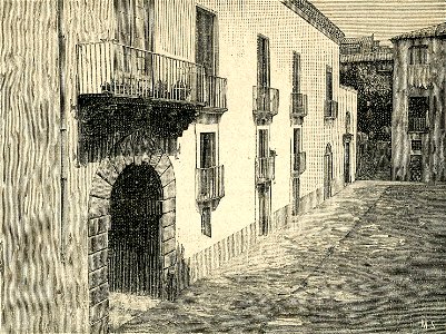 Entrata della casa di Torquato Tasso a Sorrento