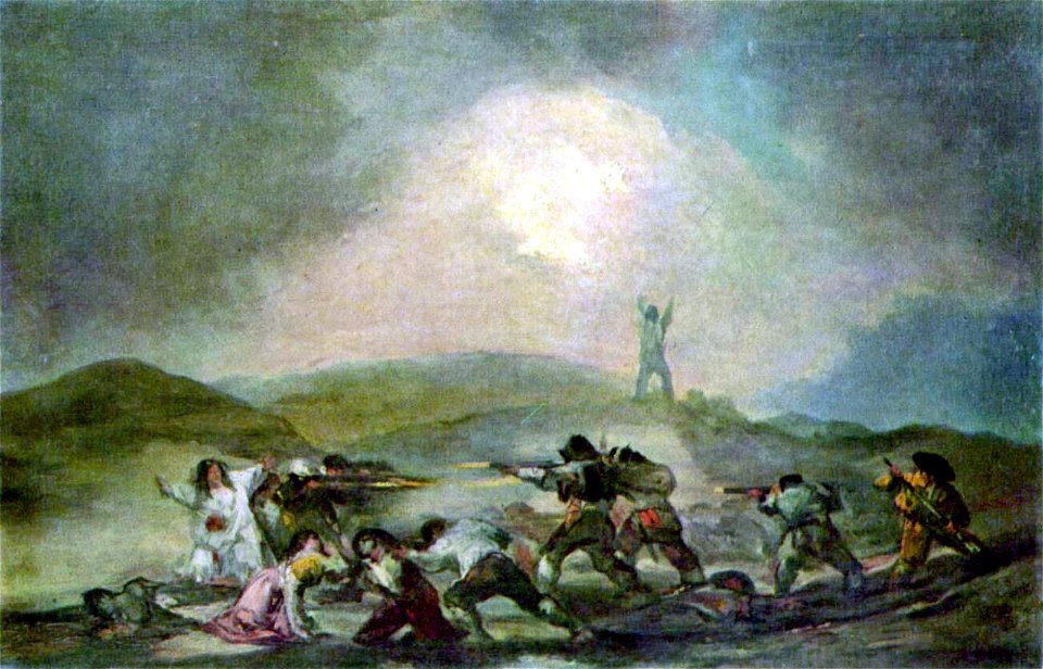 Episode in the Spanish War of Independence, Francisco de Goya