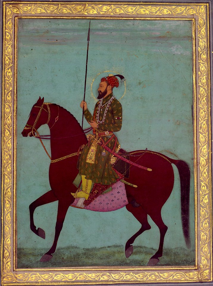 Equestrian Portrait of Aurangzeb.