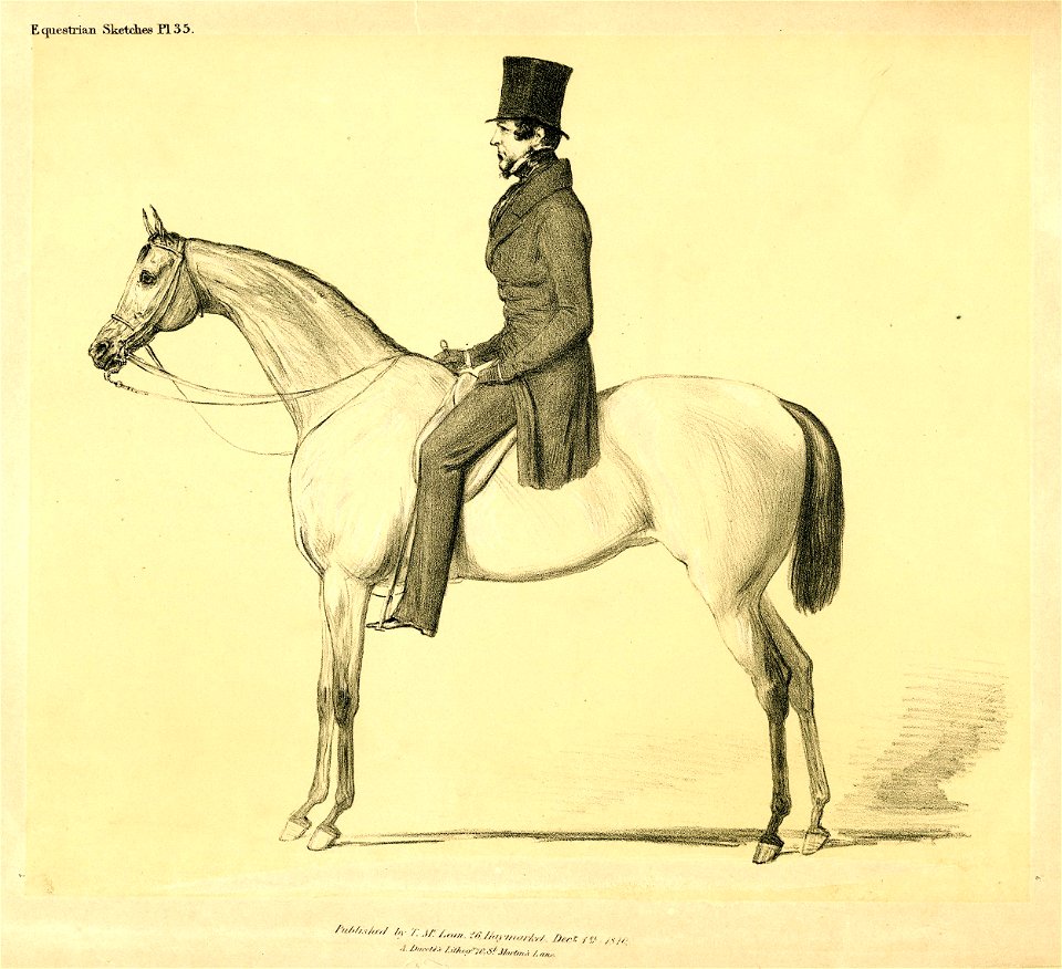 Equestrian Sketches (BM 1880,0807.20)