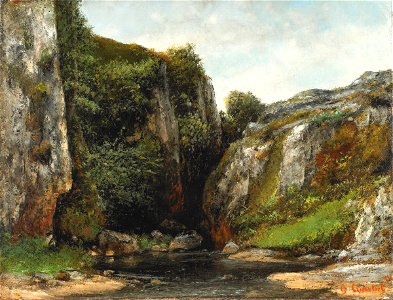 Entrée d'un gave (Source of a Mountain Stream)