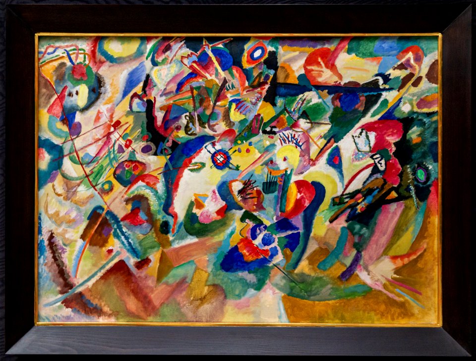 Entwurf 3 zu -Komposition VII (Wassily Kandinsky) DSC1678