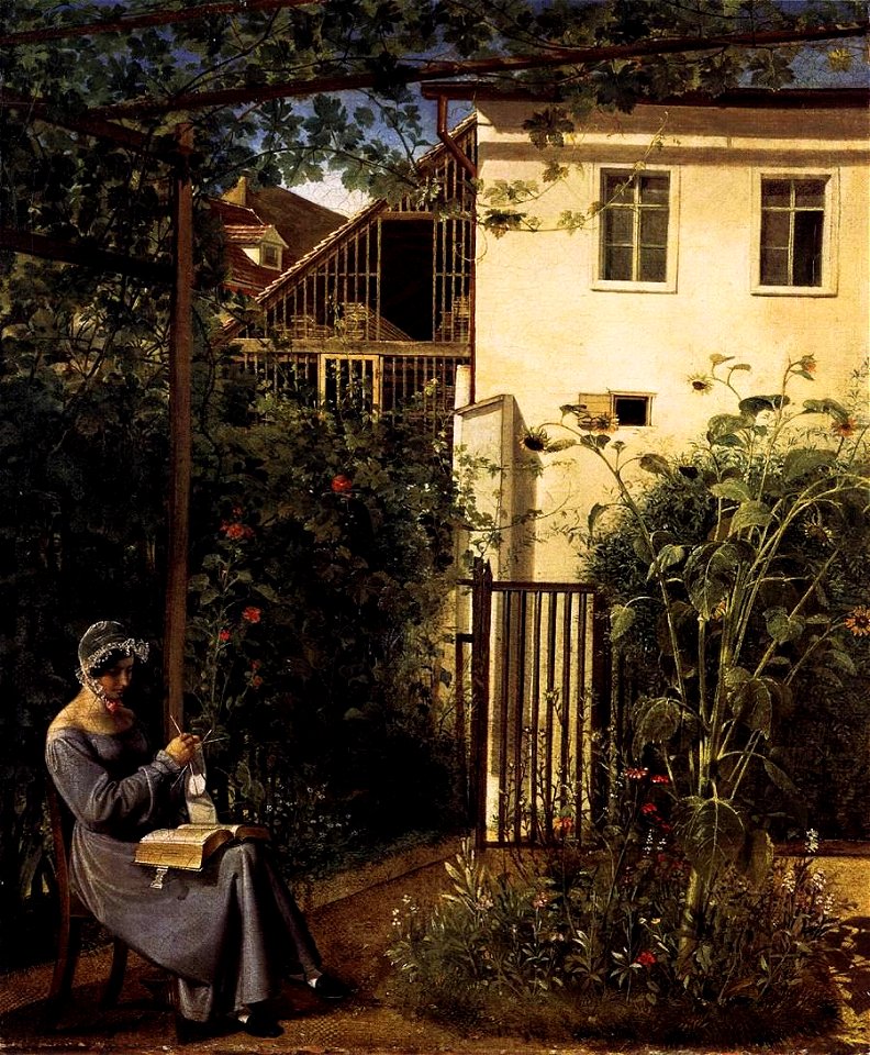 Erasmus Engert - Viennese Domestic Garden - WGA07524