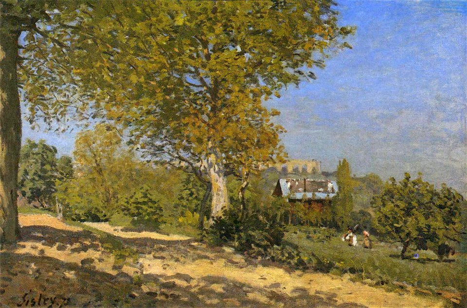 Environs de Louveciennes, 1872