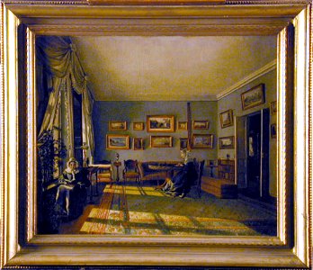 Erasmus Ritter von Engert - Morning at Home - 43.33 - Detroit Institute of Arts
