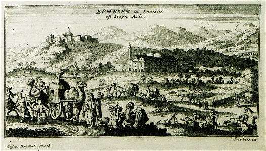 Ephesen in Anatolien ost Cleyn Asia - Peeters Jacob - 1690