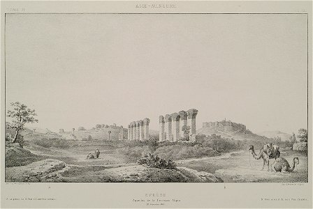 Ephèse Aqueduc de la fontaine Alipia - Rey Etienne - 1867