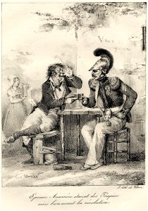 Epicure Anacréon etaient des pompiers mais bien avant la révolution (BM 1869,0410.69)