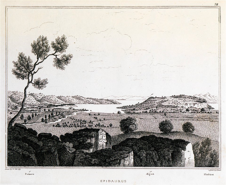 Epidaurus - Gell William - 1810