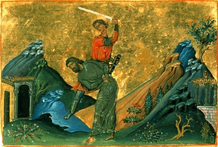 Epimachus of Alexandria (Menologion of Basil II)