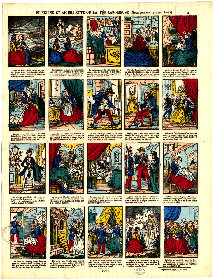Epingline et Aiguillette ou la fée laborieuse - nouveau conte des fées FIE IPO 050