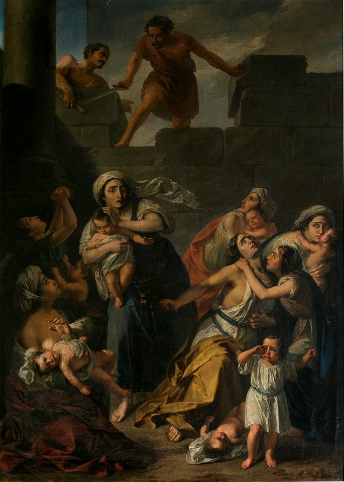 Episodio de la degollación de los inocentes (Museo del Prado)