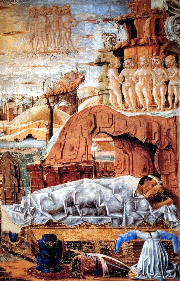 Ercole de' Roberti - Allegory of September (detail) - WGA23137