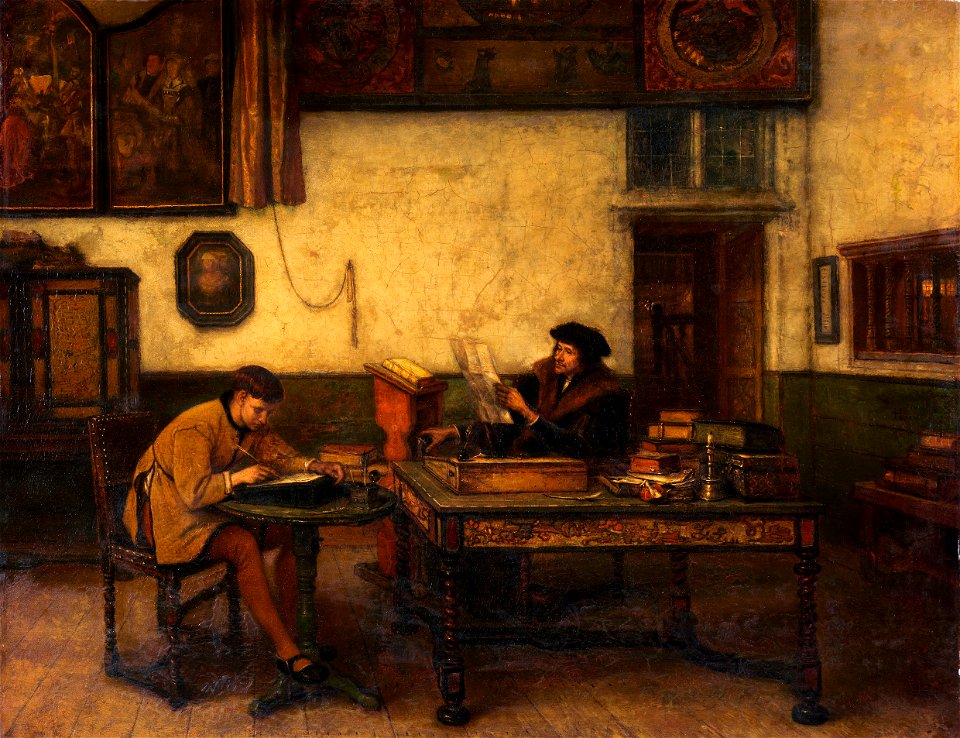 Erasmus in his Study P3517