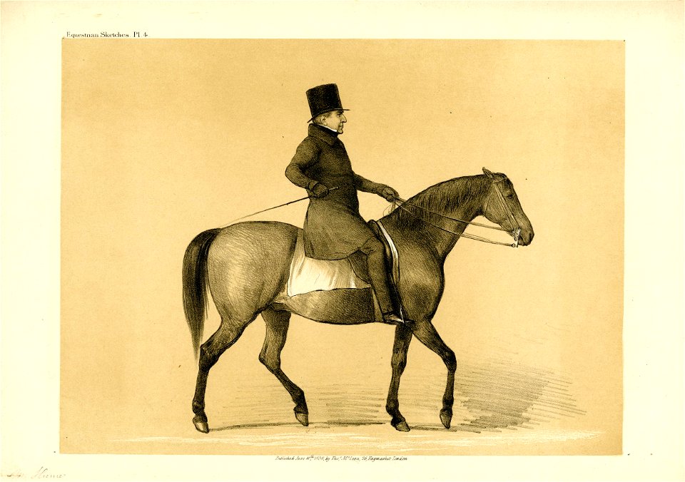 Equestrian Sketches (BM 1868,0808.9535)