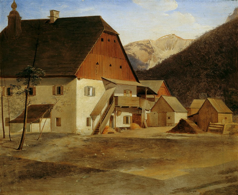 Erasmus von Engert - Das große Hammerhaus in Hirschwang an der Rax - 2464 - Österreichische Galerie Belvedere