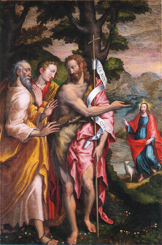Ercole Ramazzani, Cristo e i discepoli, 1593-1595, Pergola, chiesa dei Re Magi
