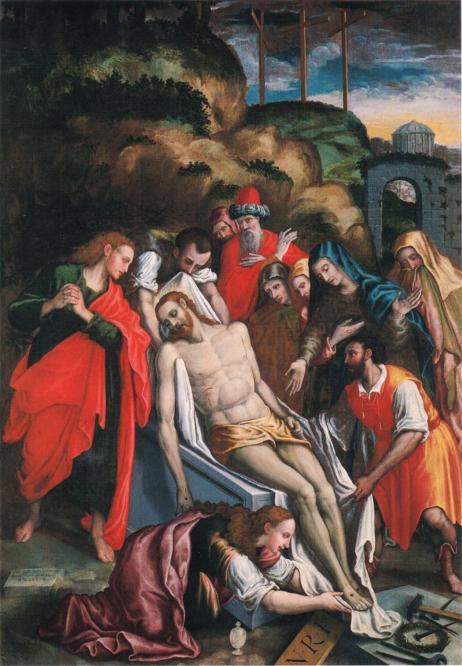Ercole Ramazzani, Deposizione, 1583, Polverigi