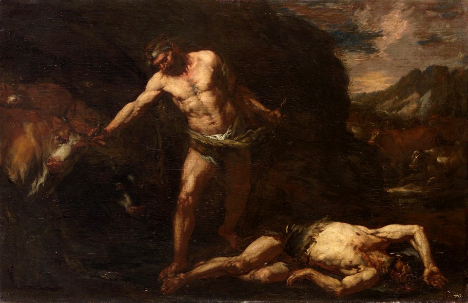 Ercole uccide Caco - Langetti