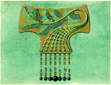 Eric O. W. Ehrström - Design of a Brooch (1903)
