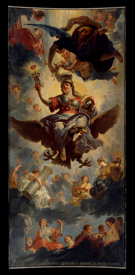 Erasmus Quellinus - Ceiling of the Council Chamber - Google Art Project