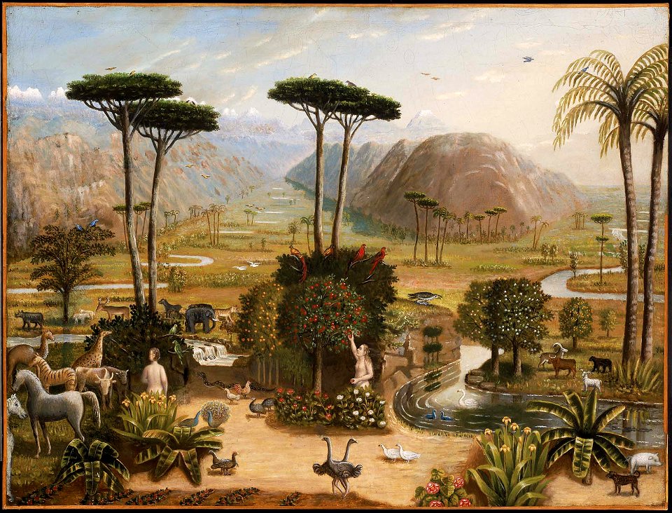 Erastus Salisbury Field - The Garden of Eden