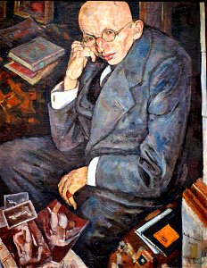 Erich Büttner - Portrait Max Herrmann-Neiße, 1921