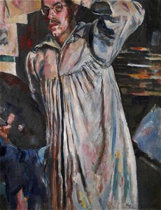 Erich Büttner Selbstbildnis 1924