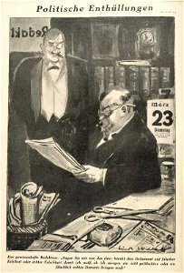 Erich Wilke - Politische Enthüllungen, 1929
