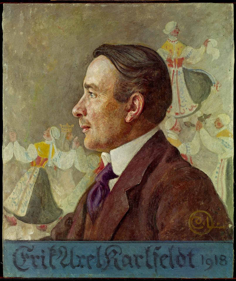 Erik Axel Karlfedt, the poet (Carl Larsson) - Nationalmuseum - 36992