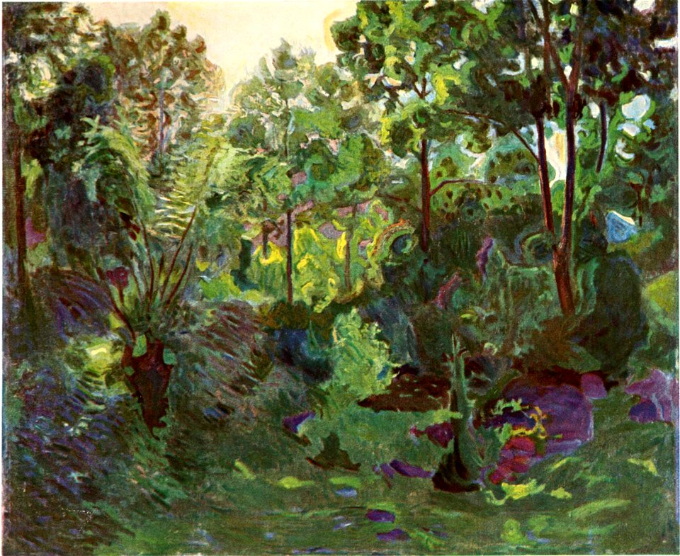 Thorvald Erichsen Skoginteriør 1900
