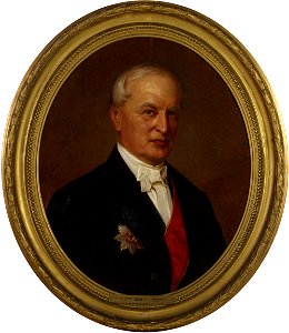 Erik Johan Löfgren - Salaneuvos Robert von Trappin muotokuva - A I 87 - Finnish National Gallery