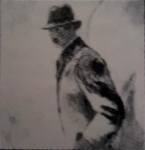 Erik Larsson (Ludvig) självporträtt