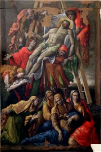 Ercole Ramazzani, Deposizione di Cristo dalla croce, 1575
