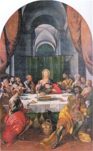 Ercole Ramazzani, Ultima Cena, 1581, Roma, collezione privata