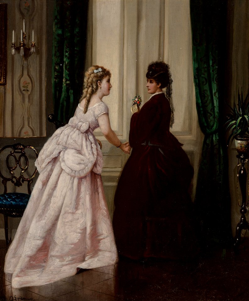 Saying Farewell by Otto Erdmann