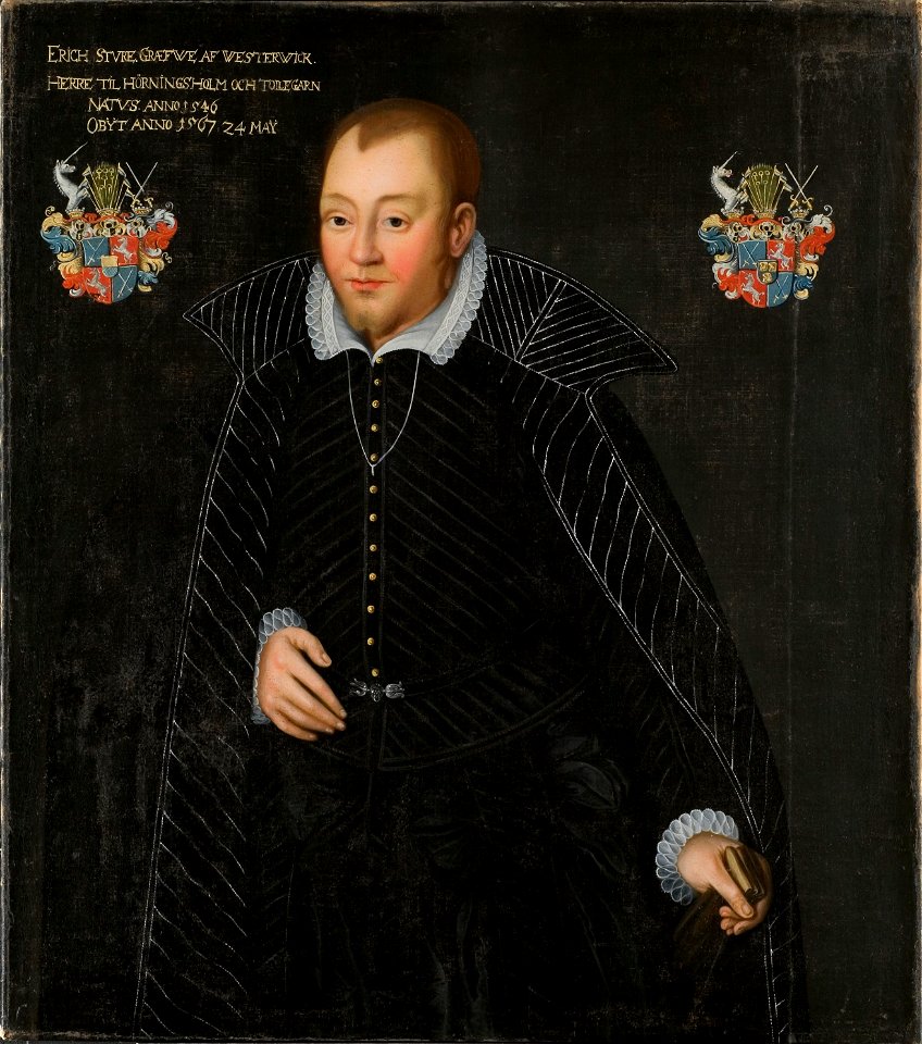 Erik Sture, 1546-1567, friherre - Nationalmuseum - 15608
