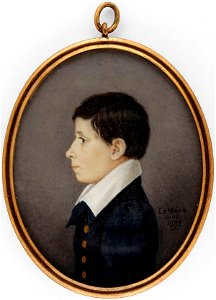 Erik Wilhelm Le Moine - Portrait of a Boy - S-2004-199 - Finnish National Gallery