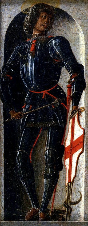Ercole de' Roberti - Griffoni Polyptych - St George - WGA19619