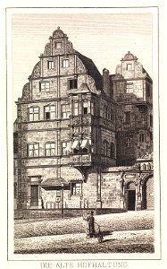 Erinnerung an Bamberg 004 Die Alte Hofhaltung