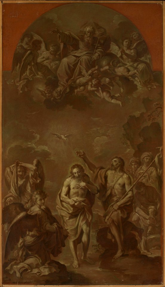 Ercole Graziani - Baptism of Christ - M.Ob.1854 MNW - National Museum in Warsaw