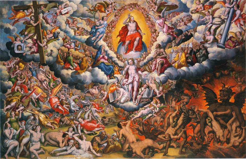 Ercole Ramazzani, Giudizio Universale (1597), Collegiata di San Medardo (Arcevia)