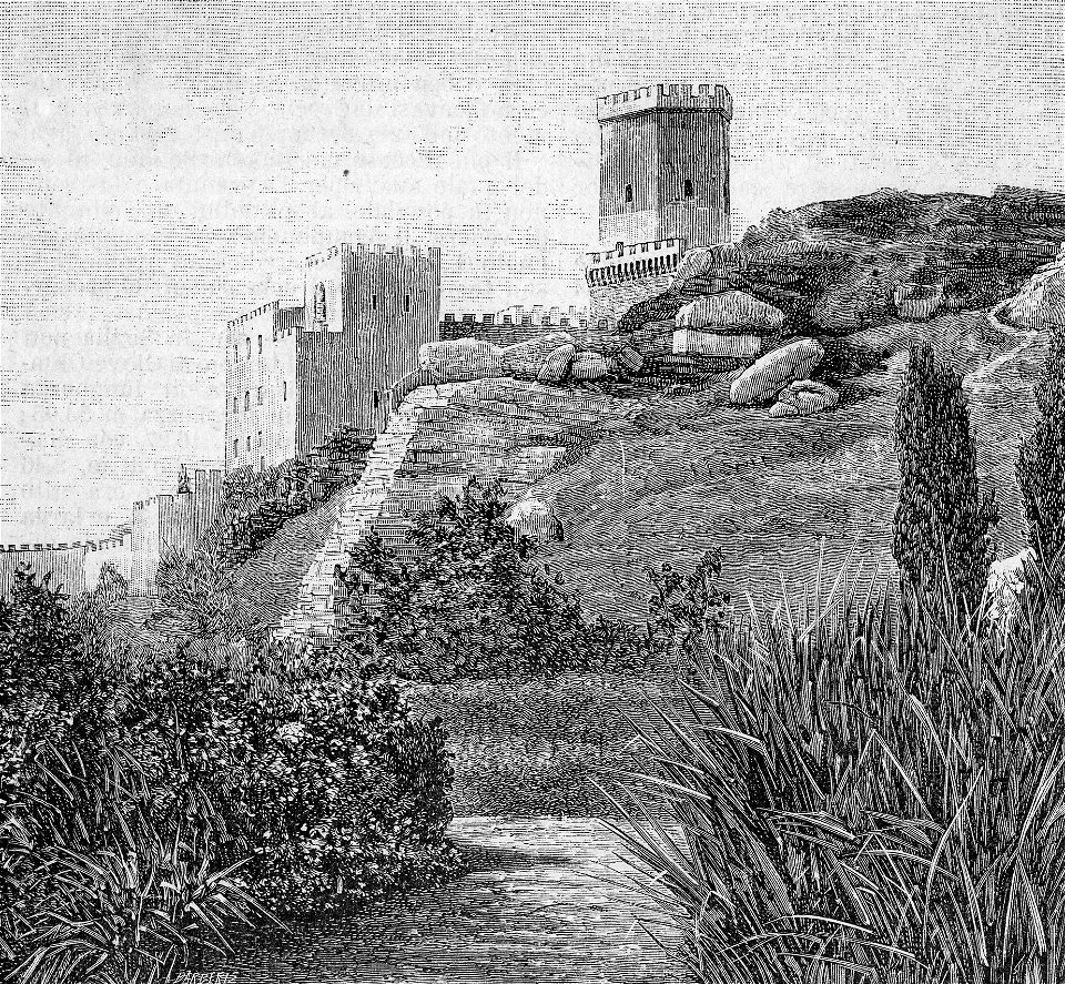 Erice o Monte San Giuliano (xilografia)