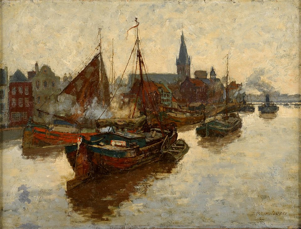 Erich Nikutowski Ansicht von Düsseldorf